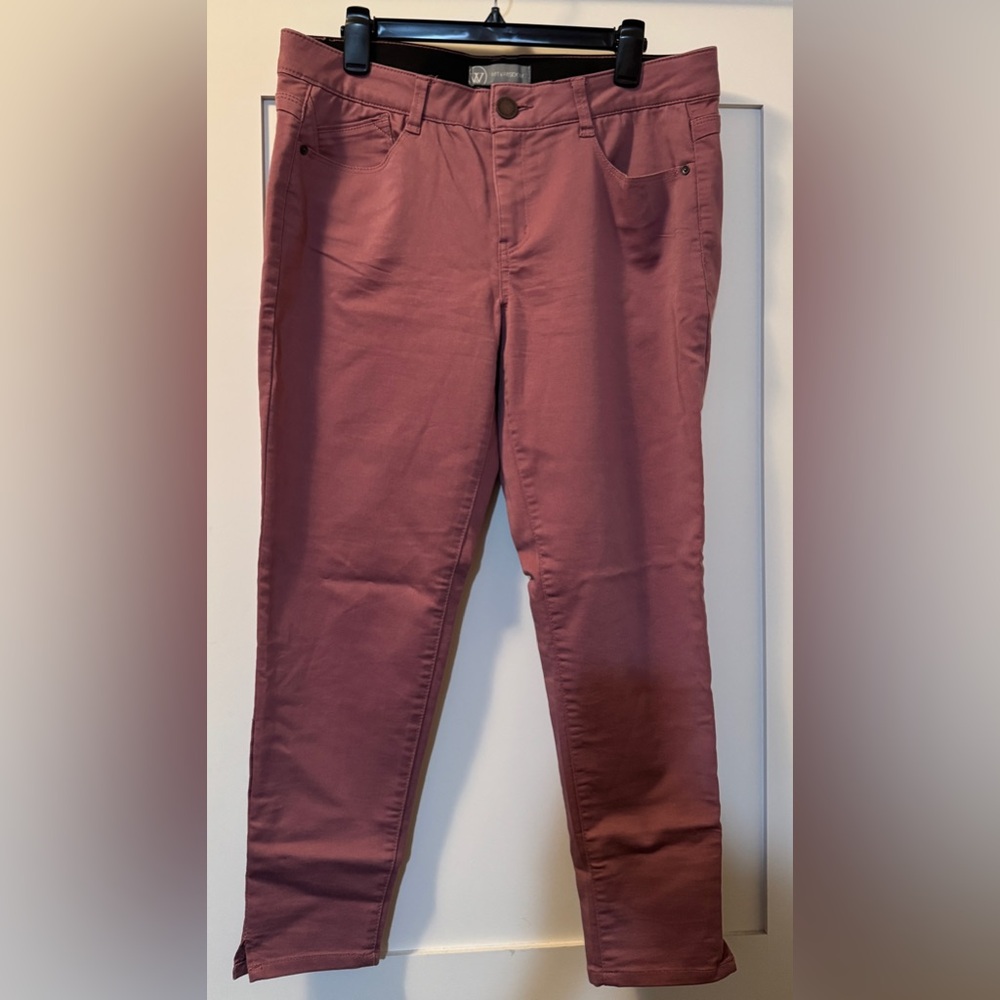 NWOT- Wit & Wisdom Ab Technology Crop Jeans